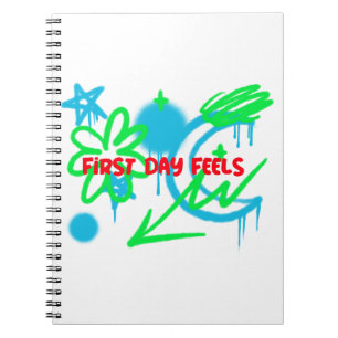 Cuaderno Primer día siente que empieza la escuela