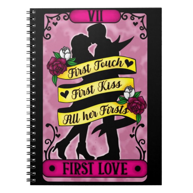 Cuaderno Primer equipo portátil Tarot Love (Frente)