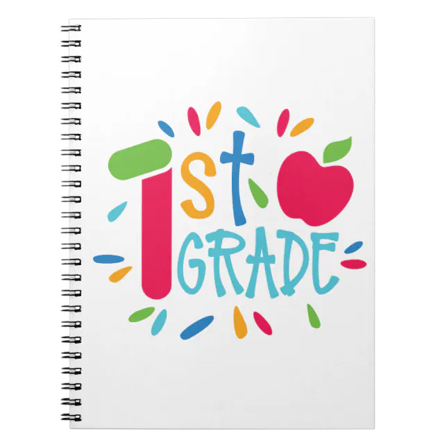 Cuaderno Primer Grado Primer Día De Enseñanza Primer Grado | Zazzle.es