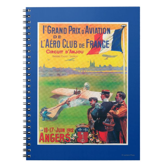 Cuaderno Primer Gran Premio de Aviación (Frente)