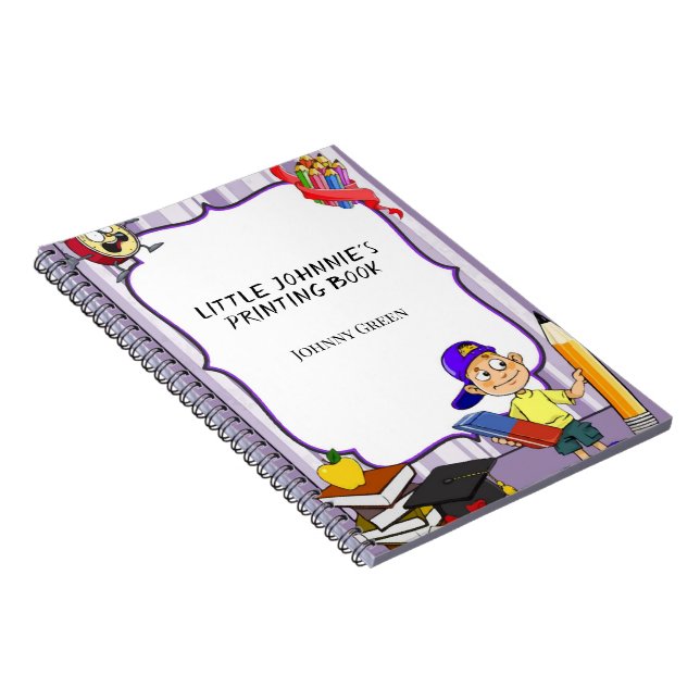 Cuaderno Primer libro de impresión para niños pequeños (Lado Derecho)