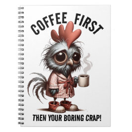 Cuaderno Primer meme del café