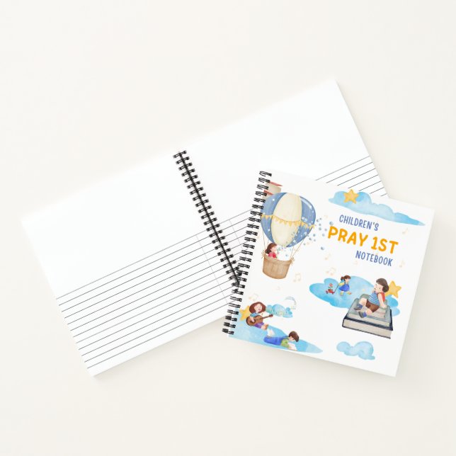 CUADERNO PRIMER PORTÁTIL DE REZA INFANTIL (Interior)