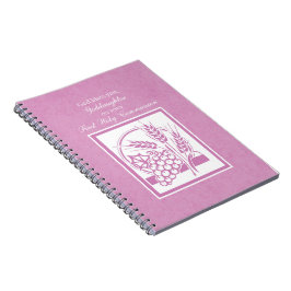 Cuaderno Primera comunión de la diosa, rosa
