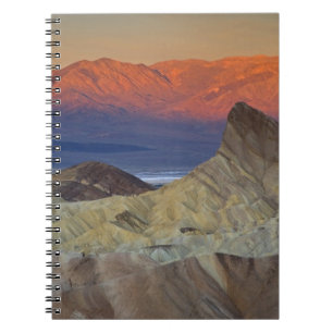 Cuaderno Primera luz de la mañana en Zabriskie Point y