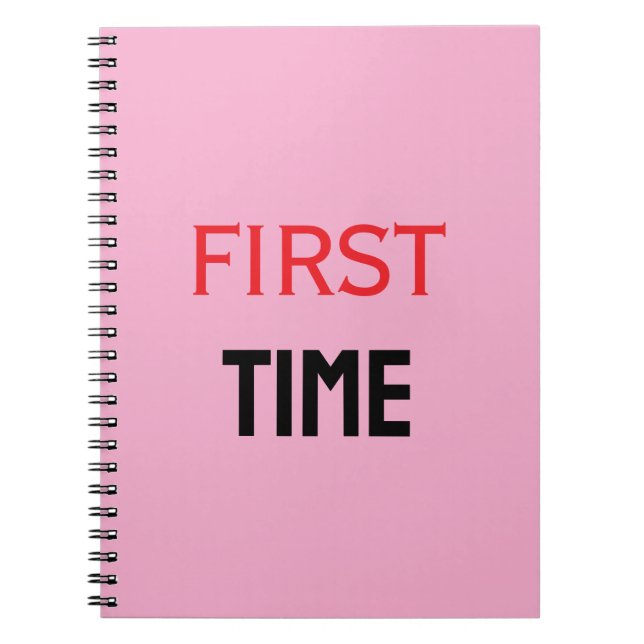 CUADERNO PRIMERA VEZ (Frente)