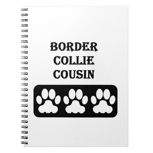Cuaderno Primo Border Collie (Frente)