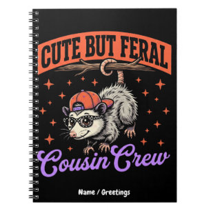 Cuaderno Primo Crew Lindo Pero Feral Vintage Retro Zarigüey