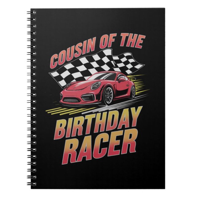 Cuaderno Primo Del Fiesta De Familia De La Carreras De Race (Frente)