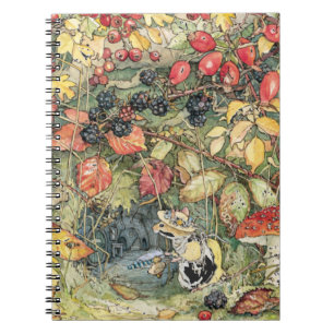 Cuaderno Primrose en la entrada de los túneles Espiral