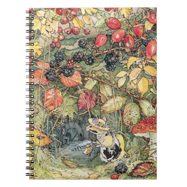 Cuaderno Primrose en la entrada de los túneles Espiral (Frente)