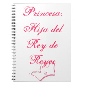 Cuaderno Princesa