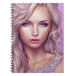 Cuaderno princesa adolescente