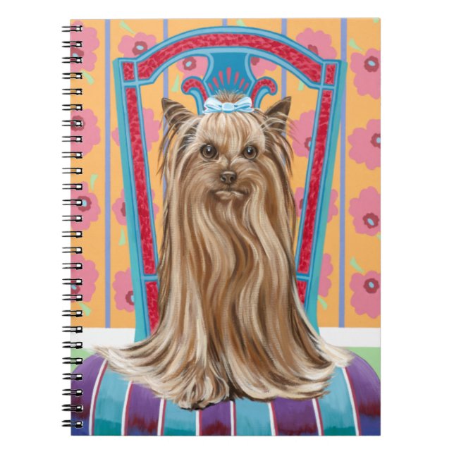 Cuaderno Princesa Corona Yorkie (Frente)