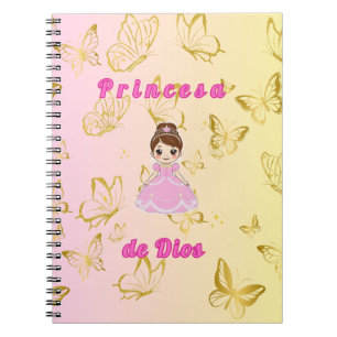 Cuaderno Princesa de Dios -edicion niñas 
