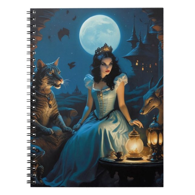Cuaderno Princesa de la fantasía oscura (Frente)
