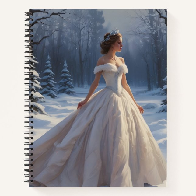 Cuaderno Princesa de la Nieve (Anverso)
