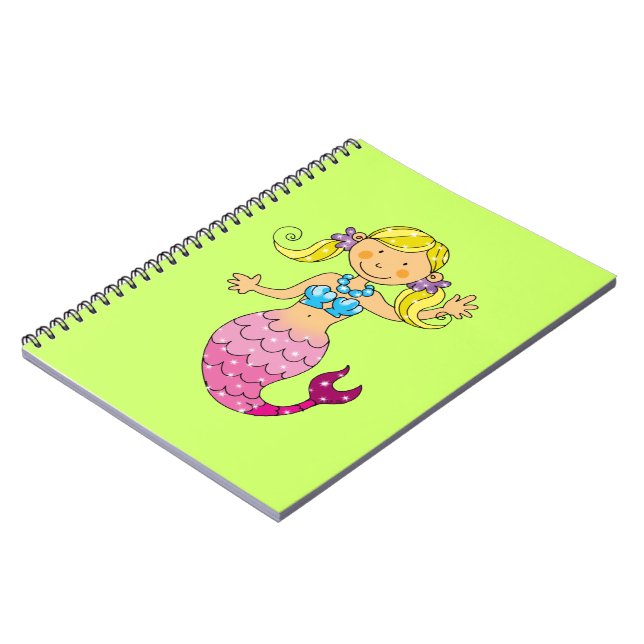 Cuaderno princesa de la sirena (Lado Izquierdo)