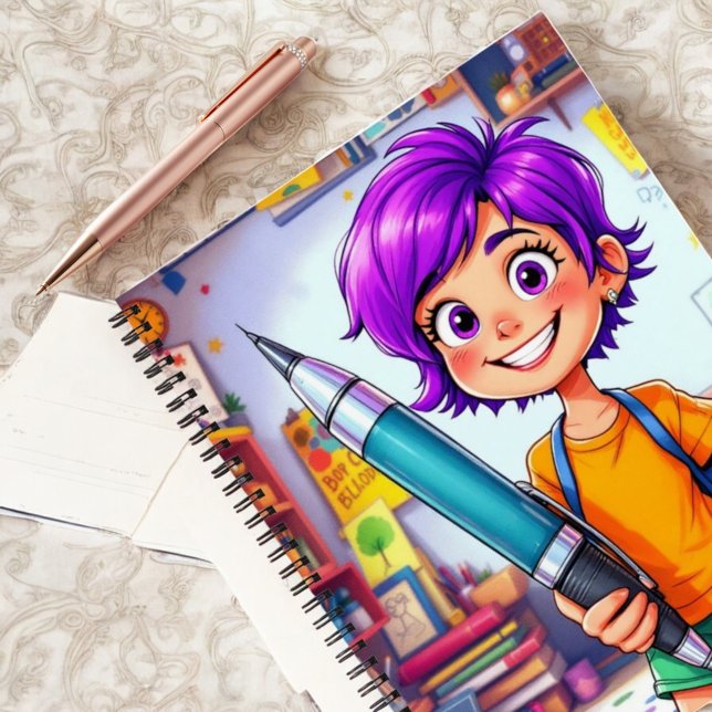 Cuaderno Princesa de lápiz y pluma (Subido por el creador)