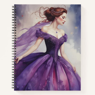 Cuaderno Princesa de las Noches Púrpuras