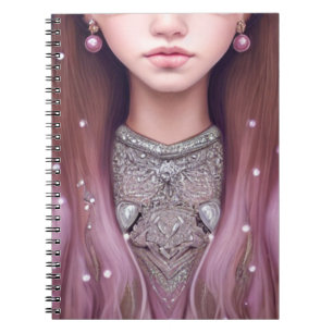 Cuaderno princesa de moda