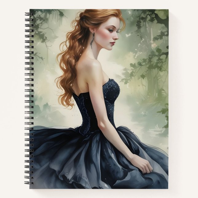 Cuaderno Princesa de Negro (Anverso)