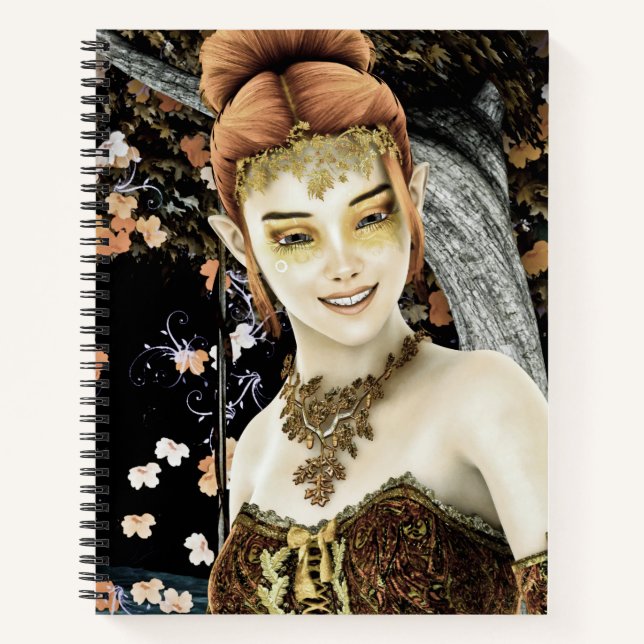 Cuaderno Princesa de Otoño (Anverso)