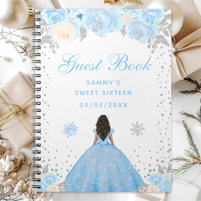 Cuaderno Princesa de piel oscura y dulce dieciséis de invie (Subido por el creador)