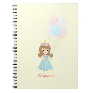 Cuaderno Princesa de Unicorn