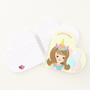 Cuaderno Princesa de Unicorn