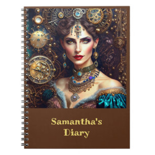 Cuaderno Princesa de vapor barroca