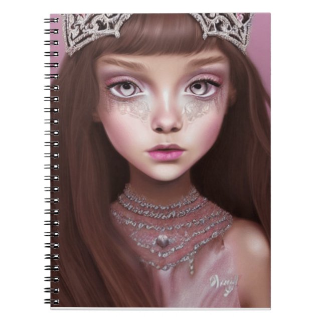 Cuaderno princesa dulce de dieciséis (Frente)