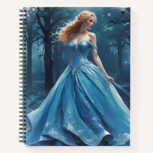 Cuaderno Princesa en Bosque Encantado (Anverso)