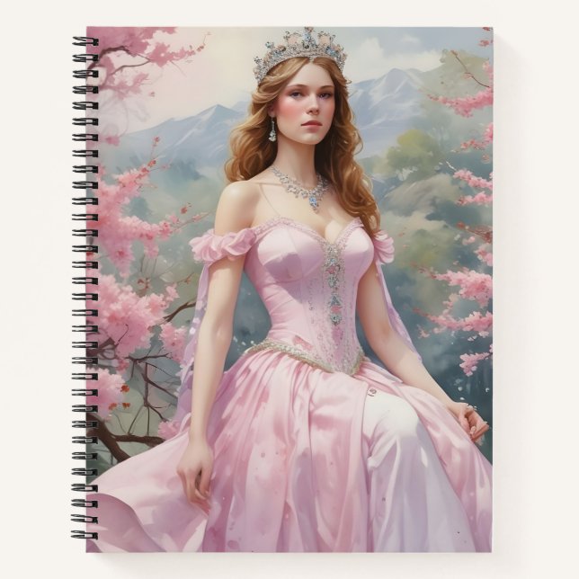 Cuaderno Princesa en Rosa (Anverso)