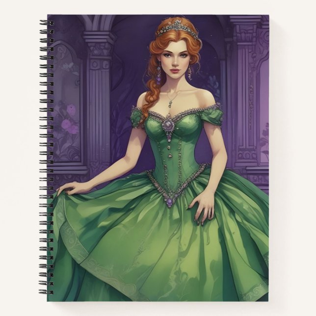 Cuaderno Princesa Esmeralda (Anverso)