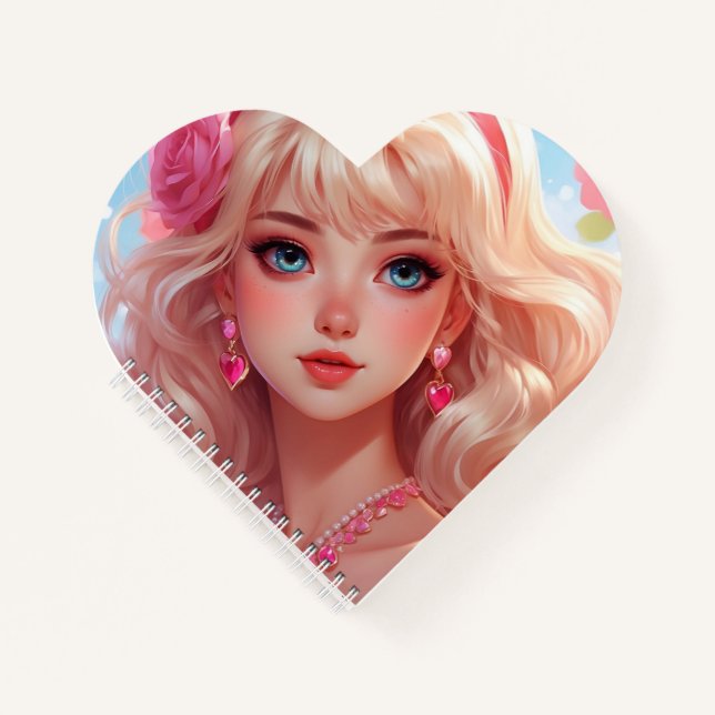 Cuaderno princesa flor (Anverso)