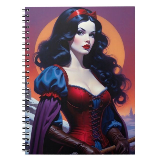 Cuaderno Princesa Gótica de la Fantasía (Frente)
