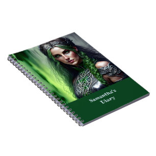 Cuaderno Princesa Guerrera Celta Fantasy