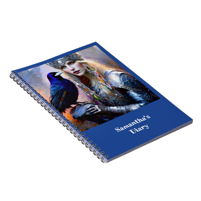 Cuaderno Princesa Guerrera Celta Fantasy (Lado Derecho)
