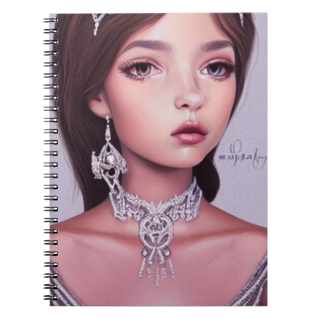 Cuaderno princesa lila (Frente)