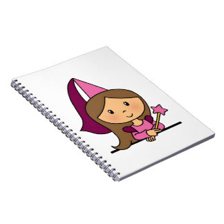 Cuaderno Princesa linda del clip art del dibujo animado en