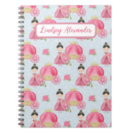 Cuaderno Princesa linda personalizada