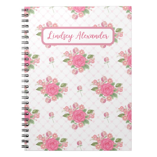 Cuaderno Princesa linda personalizada (Frente)