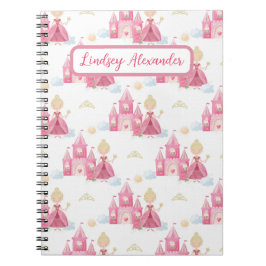 Cuaderno Princesa linda personalizada