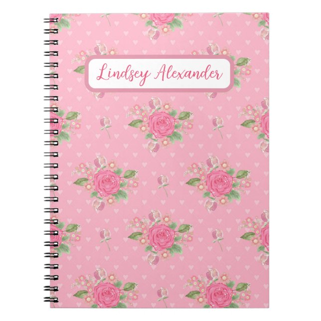 Cuaderno Princesa linda personalizada (Frente)