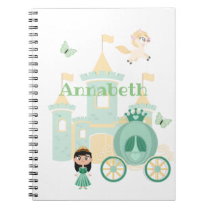 Cuaderno Princesa, nombre personalizado