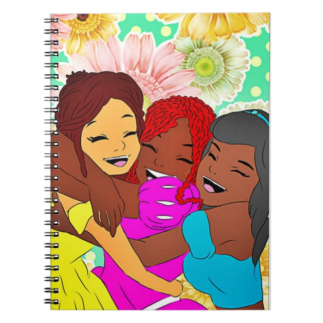 Cuaderno Princesa Notebook de la melanina (Frente)