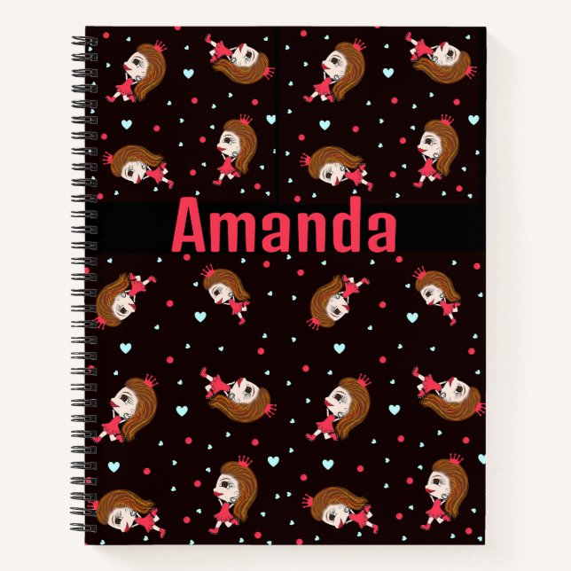 Cuaderno Princesa pequeña (Anverso)