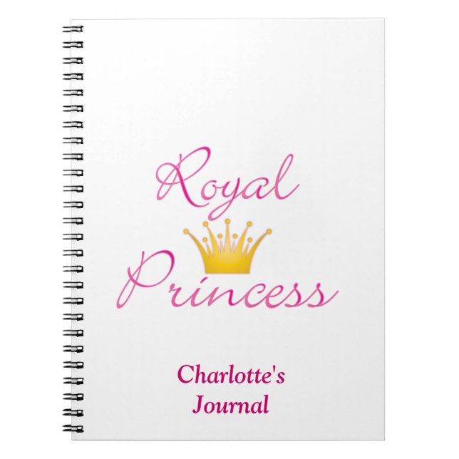 Cuaderno Princesa Real (Frente)