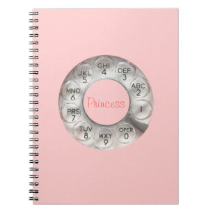 Cuaderno Princesa Rotary Phone Notebook
